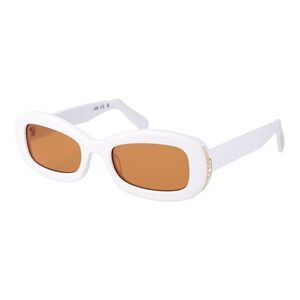 GCDS White Plastic  Sunglasses